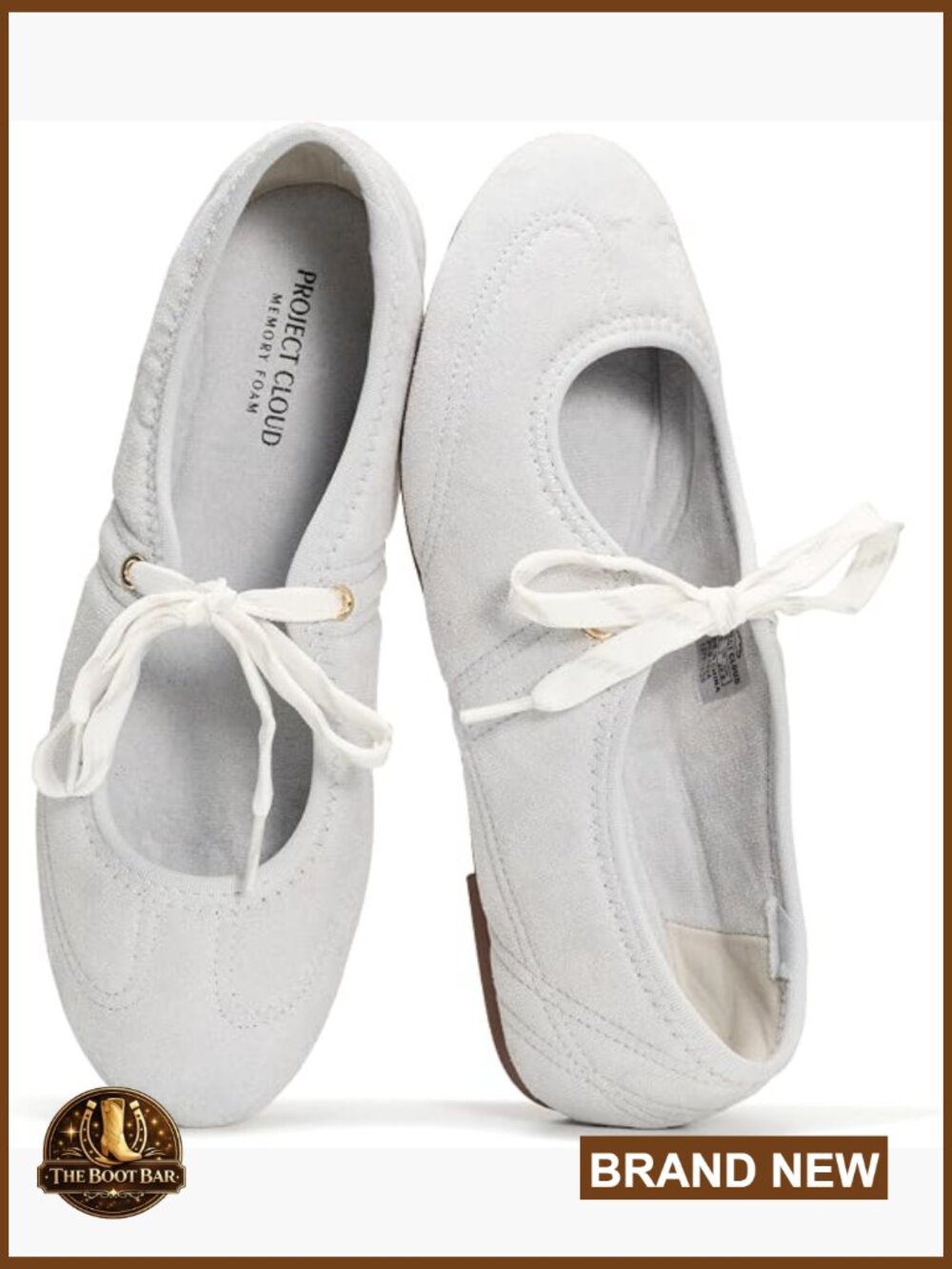 Women's Mary Jane Ballet Flats Memory Foam Non-Slip Lightweight